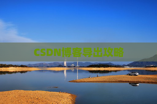 CSDN博客导出攻略